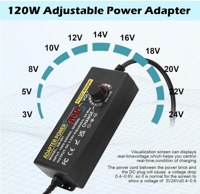 Detalle de Adattatore universale 120 W 🔌