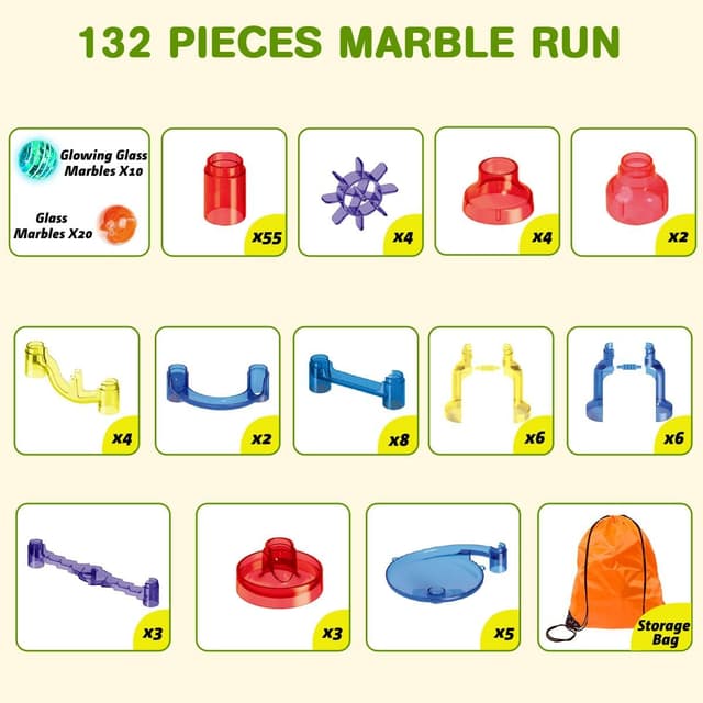 Thumbnail 1 de LOYO Marble Run 132-Piece Set