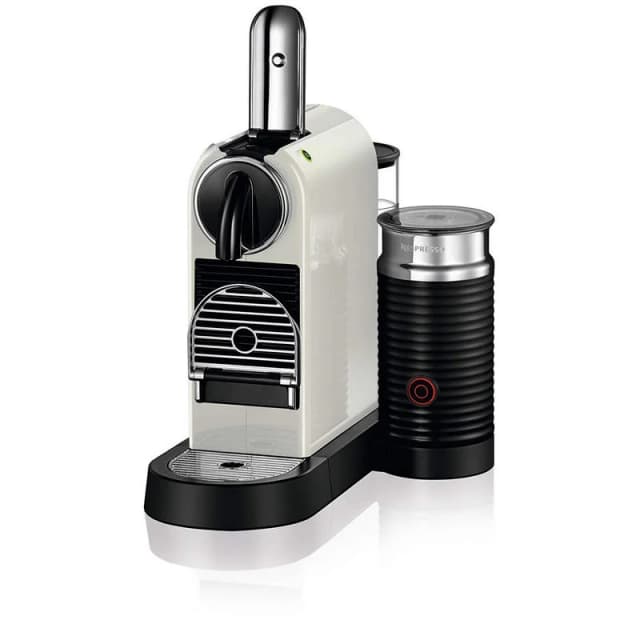 Detalle 2 de DeLonghi Citiz EN 267 cafetera Nespresso blanca