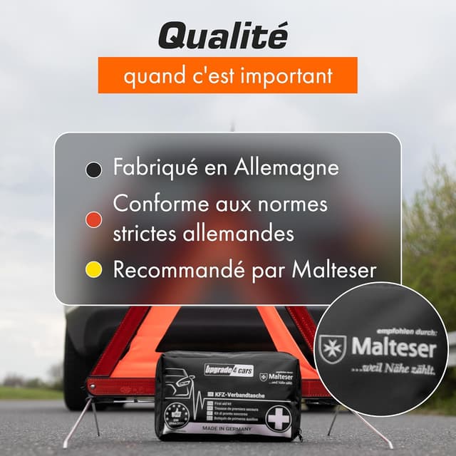 Thumbnail 3 de Upgrade4cars Trousse de Premiers Secours 2025 đźš‘