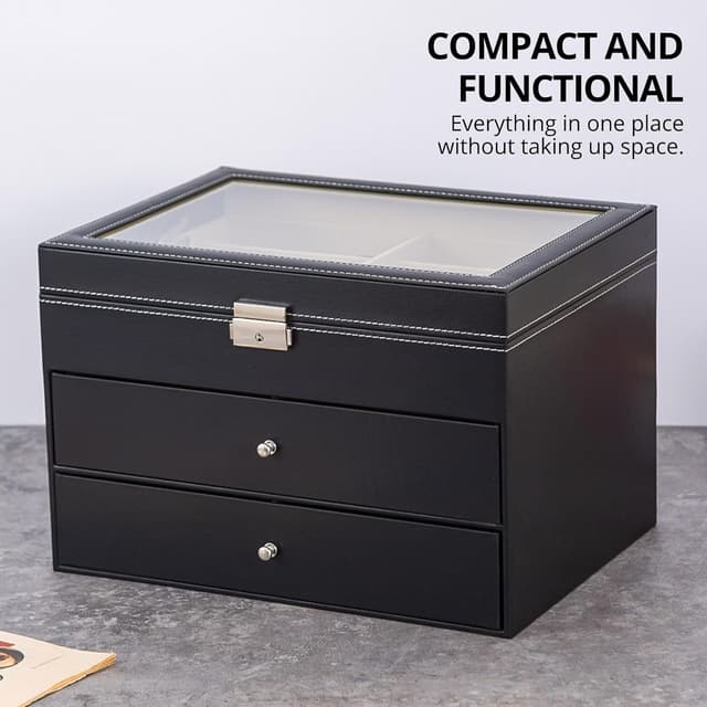 Thumbnail 6 de MAGIC SELECT Scatola per Occhiali con Coperchio in Vetro