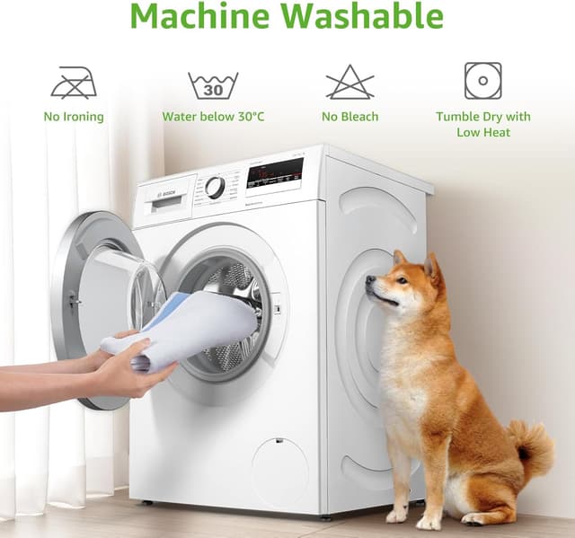 Thumbnail 6 de Artificial Grass Dog Toilet Mat with Reusable Puppy Pad (62x99cm) for Potty Training