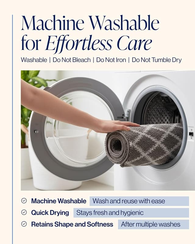 Detalle 2 de Nest & Nibble indoor door mat 60 x 90 cm