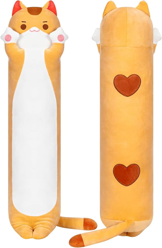 Detalle de Mewaii Peluche Gatto Cuscino che Respira Kawaii 50 cm