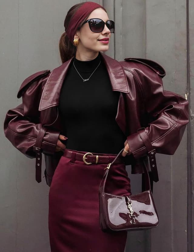 Detalle 2 de ZEAGOO Maglietta maniche lunghe donna a collo alto elasticizzata slim fit (XS–XXL)