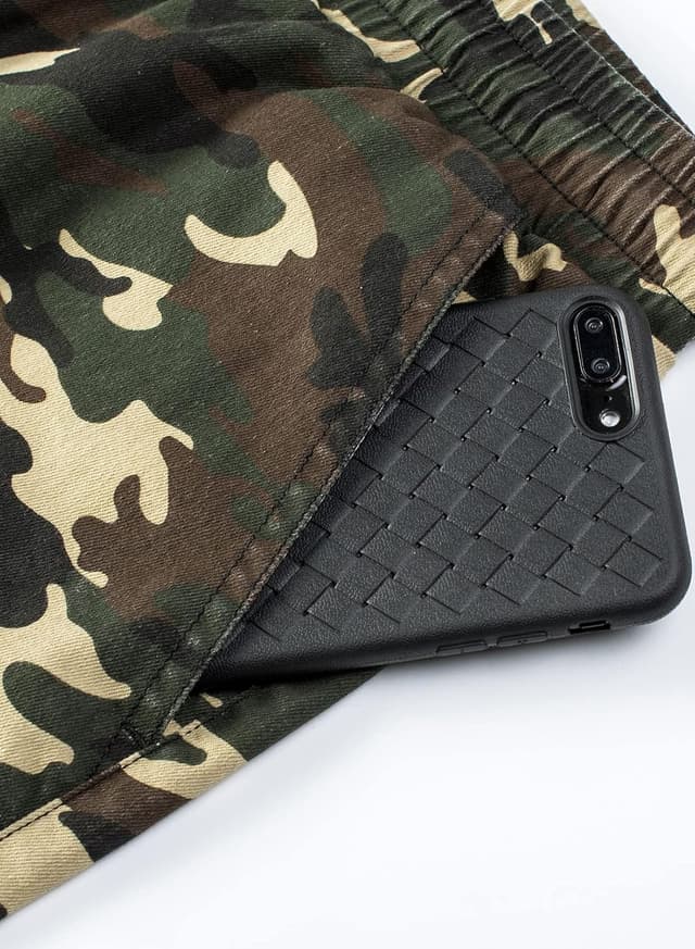 Thumbnail 5 de JMIERR Mens Casual Shorts cotton chino stretch