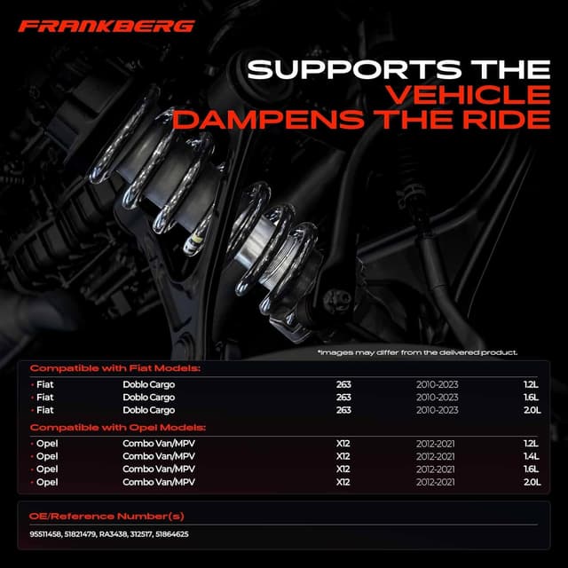 Detalle de Frankberg front axle coil springs, 2x E-shape