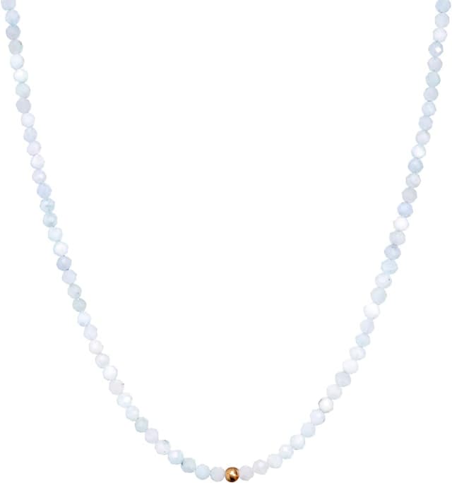 Thumbnail 6 de BERGERLIN Naturstein Perlen Halskette