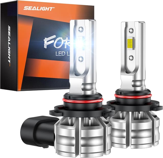 Detalle 2 de SEALIGHT H11 LED Fog Light Bulbs (H11/H16/H8) – 10,000LM, 6000K Cool White, Pack of 2