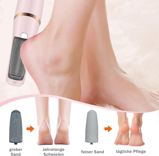 Thumbnail 3 de Hornhautentferner Elektrisch Rosa