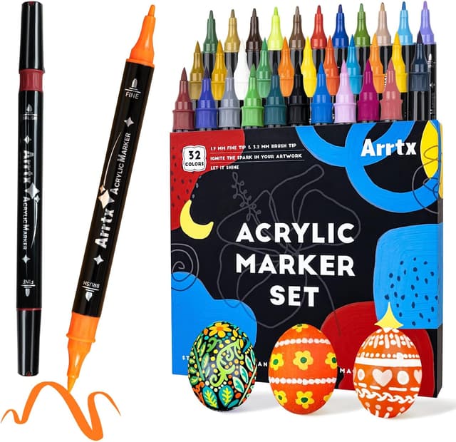Thumbnail 6 de Arrtx Acrylstifte 32 Farben für Steine