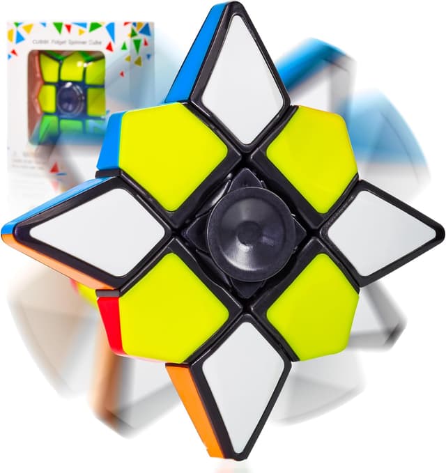 Imagen de CUBIDI Fidget Spinner Star 3x3x1 🧩 en OfertitasTOP