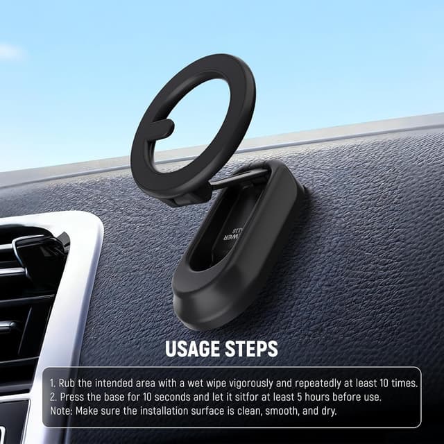 Thumbnail 5 de NEEWER PA118 Support magnétique MagSafe voiture