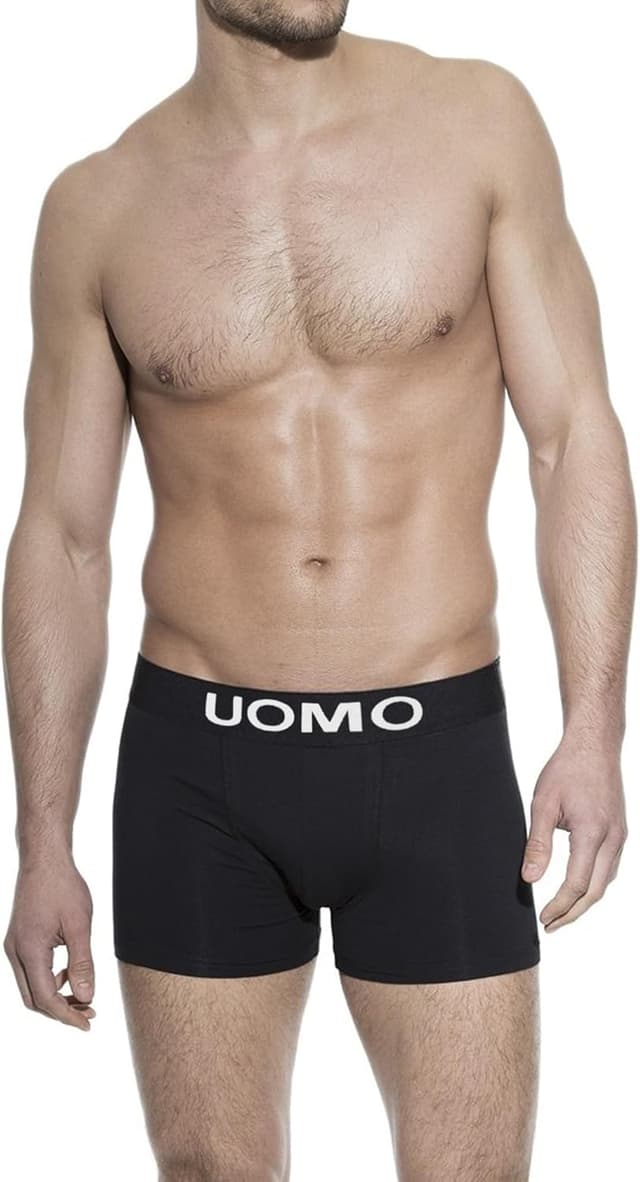 Detalle de L&K Boxershorts Herren (5er/10er Pack) aus Baumwolle mit Elasthan – bequeme Alltags-Unterwäsche