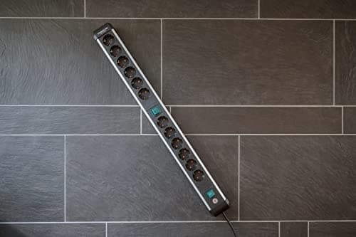 Thumbnail 5 de Brennenstuhl Premium-Alu-Line Regleta 12 Tomas 3m con Interruptores 🔌