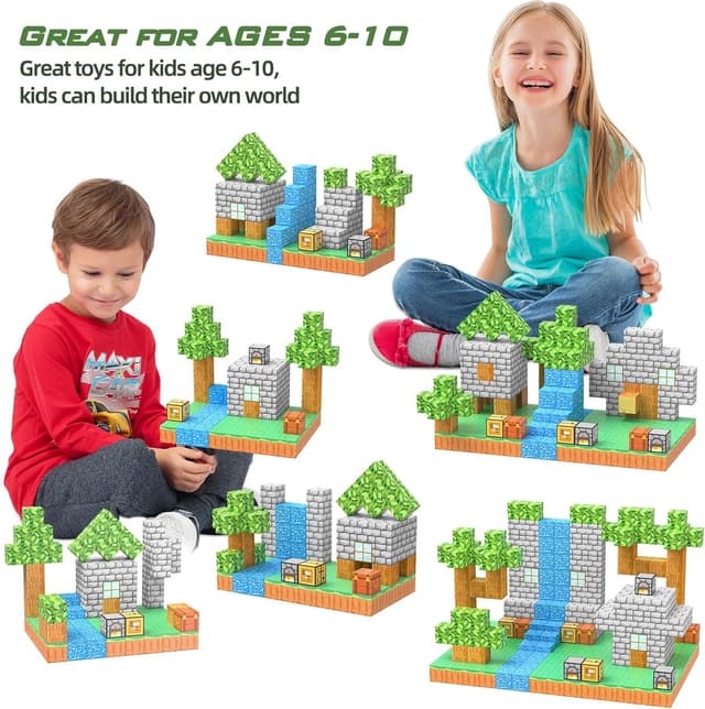 Thumbnail 2 de JauniQ Costruzioni Magnetiche 100 pezzi 🧩