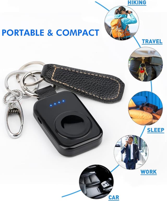 Detalle 2 de i.VALUX 1000mAh iWatch Magnetic Power Bank for Apple Watch