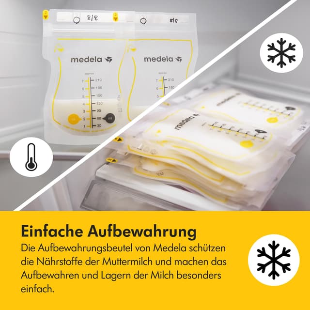 Thumbnail 3 de Medela Easy Pour Muttermilchbeutel 210 ml