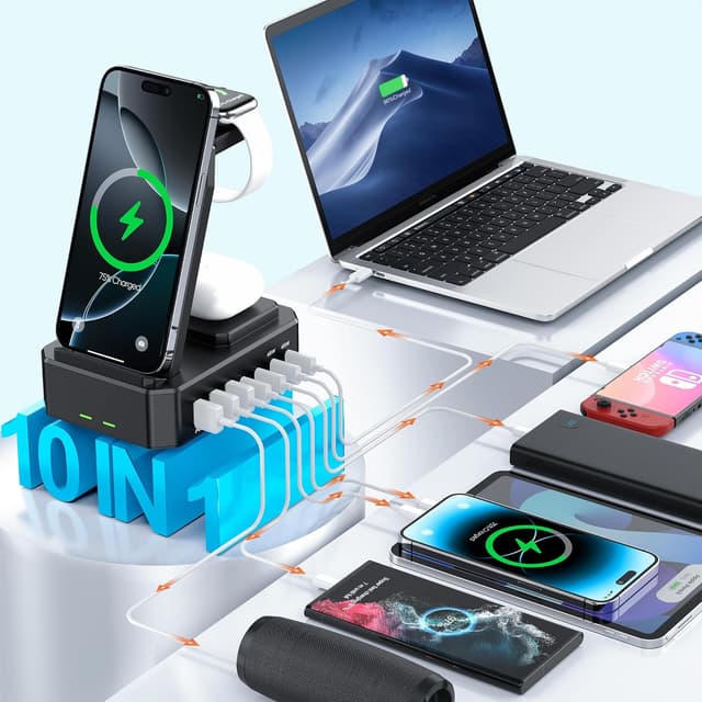 Detalle de zutspzss 300W Charging Station for Multiple Devices
