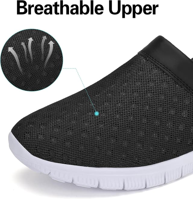 Detalle de SAGUARO Unisex Clogs Sommer Hausschuhe als leichte Gartenschuhe, Gr. 36–48