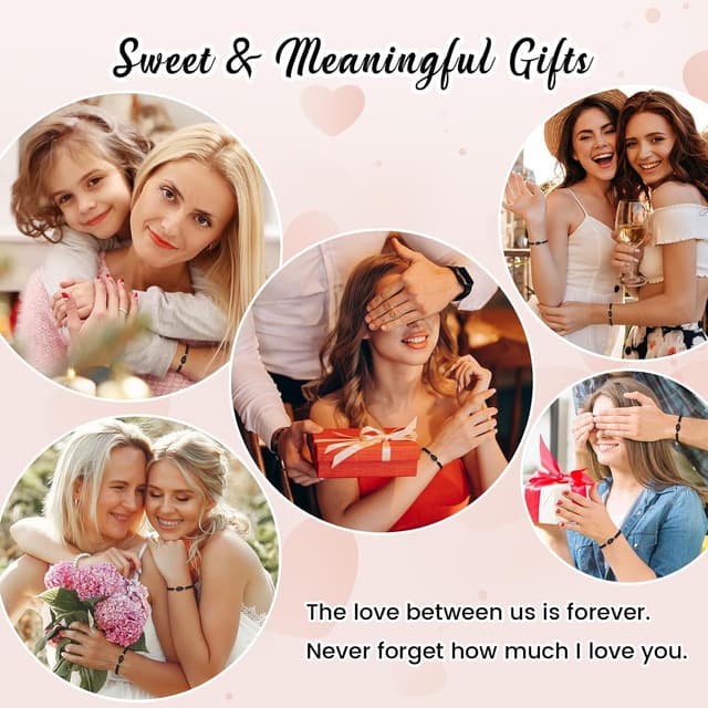 Detalle 2 de VU100 pulsera hilo del destino pareja