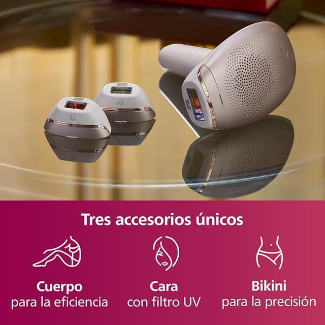 Detalle 2 de Philips Lumea Serie 7000: Depiladora IPL para Piel Suave
