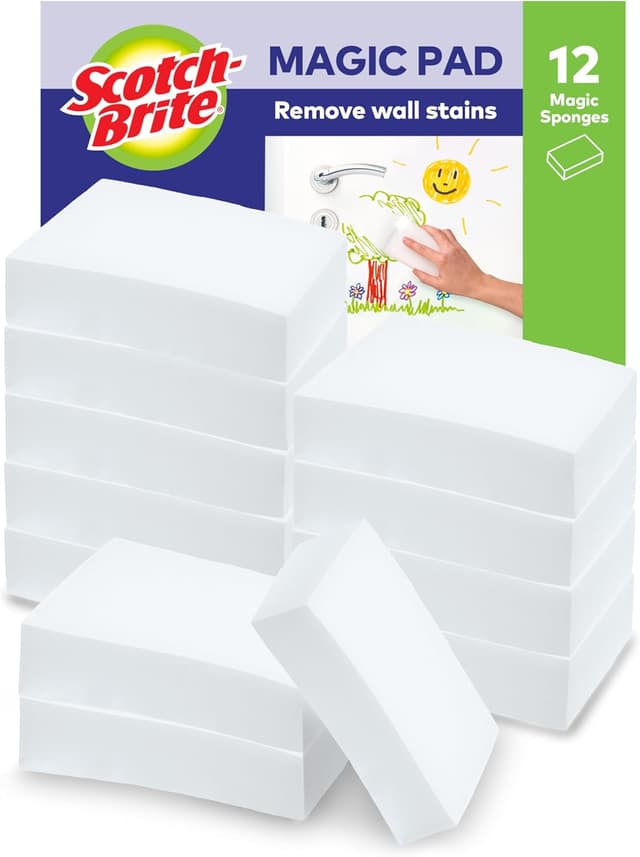 Detalle de Scotch-Brite Magic Easy Eraser Sponge 12 Pack