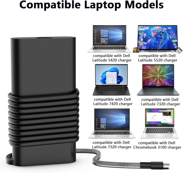 Detalle 2 de 65W USB-C laptop charger for HP