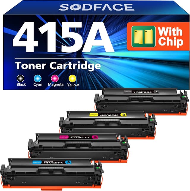 Detalle de 415A 415X Toner 4er‑Pack für HP Drucker 🖨