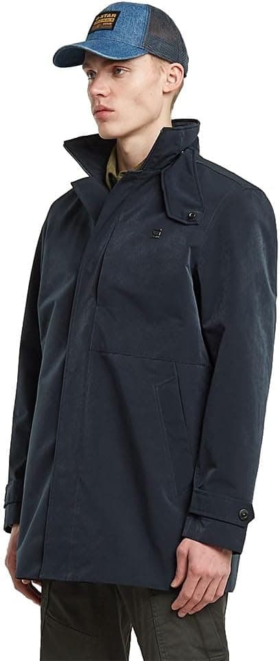 Detalle 2 de G-STAR Herren Garber Trench Unpadded Jacket – bequeme Passform mit originellem Look