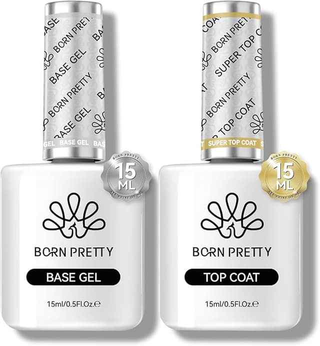 Imagen de Born Pretty Base y Top Coat Semipermanente 2x15ML ✨ en OfertitasTOP