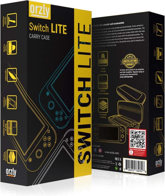 Detalle 2 de Switch Lite Tragetasche 2019 mit Hartschale