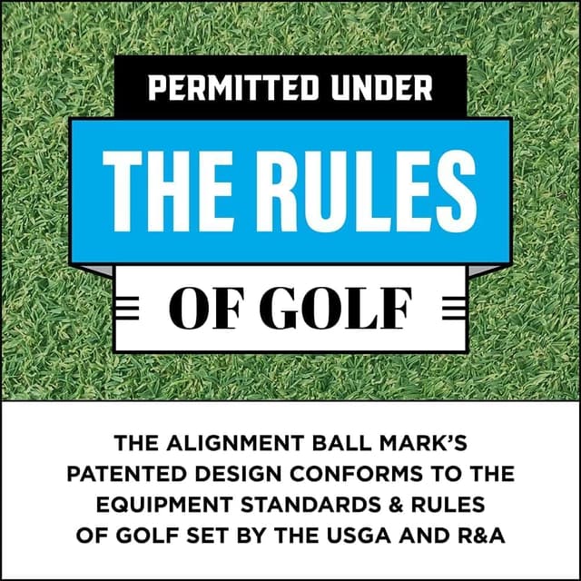 Detalle 2 de Fraser Fitness Alignment Ball Mark Golf Marker with 360° Rotation