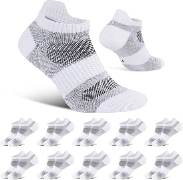 Detalle de Niorasen Calzini uomo traspiranti da lavoro e casual (10 paia)
