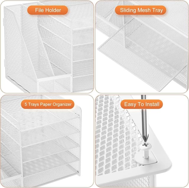 Detalle 2 de Marbrasse Organizer scrivania 35 cm 🗂