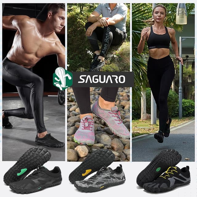 Thumbnail 5 de SAGUARO chaussures barefoot trail Homme/Femme