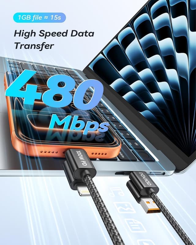 Thumbnail 5 de RAVIAD Cable de carga 4 en 1 1m