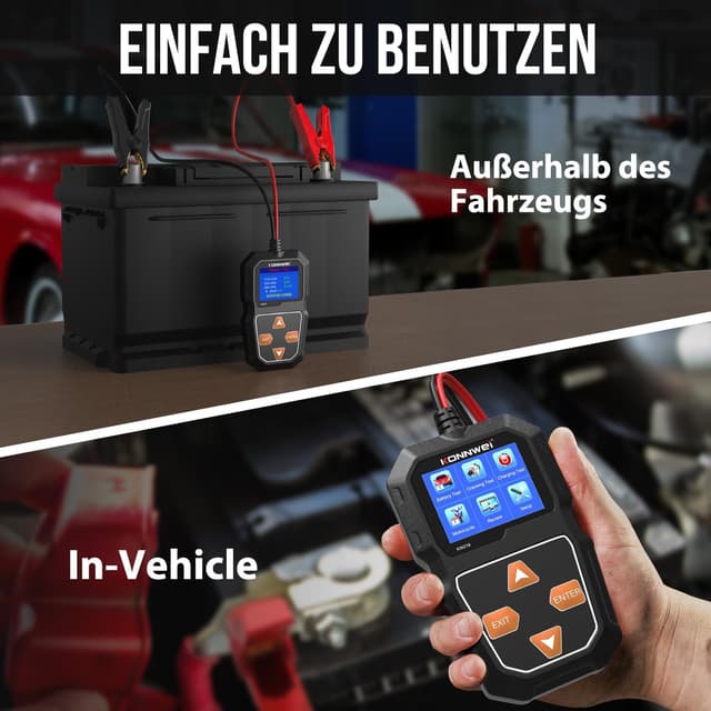Thumbnail 5 de KONNWEI KW218 Batterietester 6V/12V