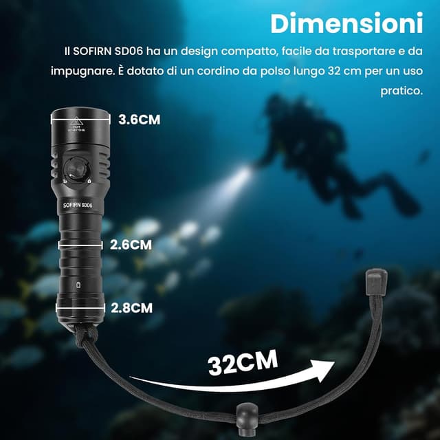 Thumbnail 5 de CSTEBOKE Sofirn SD06 3200LM