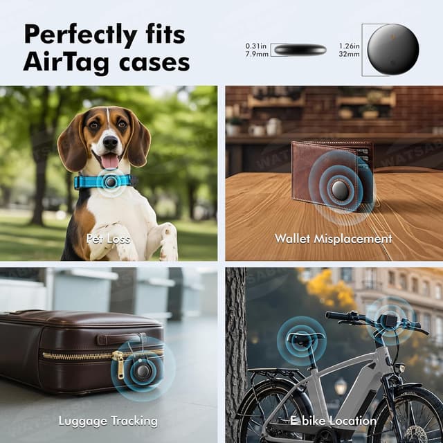 Thumbnail 5 de Air Tracker Tags 4-Pack Bluetooth Tracker 4