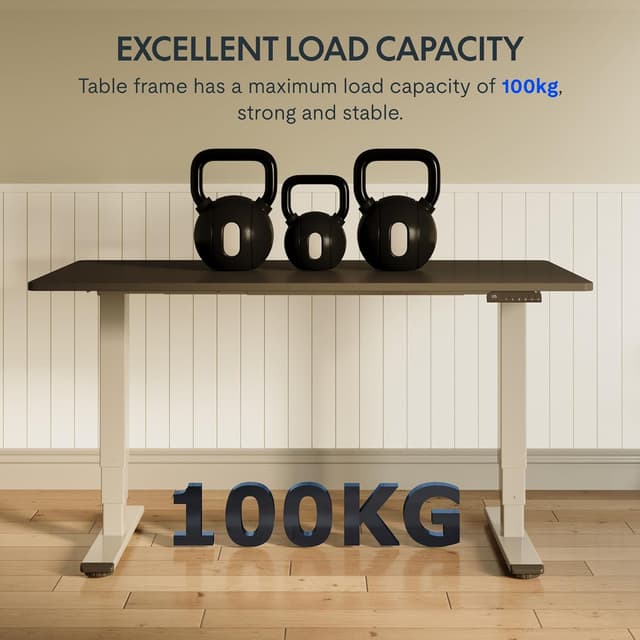 Detalle 2 de FLEXISPOT scrivania regolabile 140×80, 100 kg