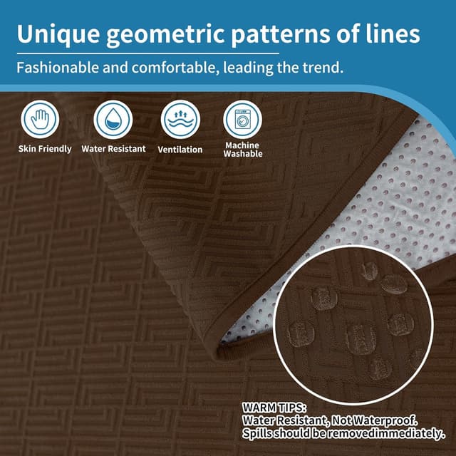 Detalle 2 de Ystyle Copridivano 3 Posto Caffè antiscivolo