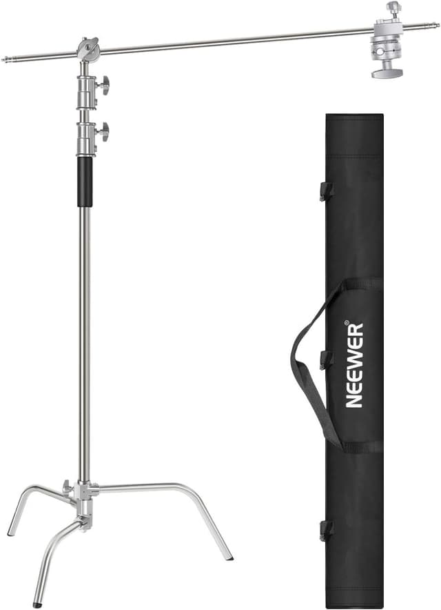 Imagen de NEEWER C-Stand Light Stand 3 m with 1.2 m boom en OfertitasTOP