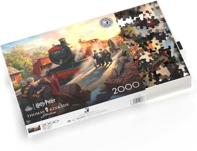 Thumbnail 5 de Ceaco Silver Select Thomas Kinkade Harry Potter 2000-piece puzzle jigsaw 🧩