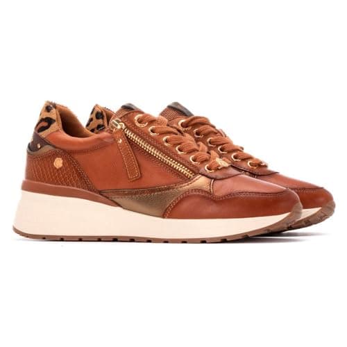 Detalle de CARMELA 162442 Zapato piel camel 38 EU 👠