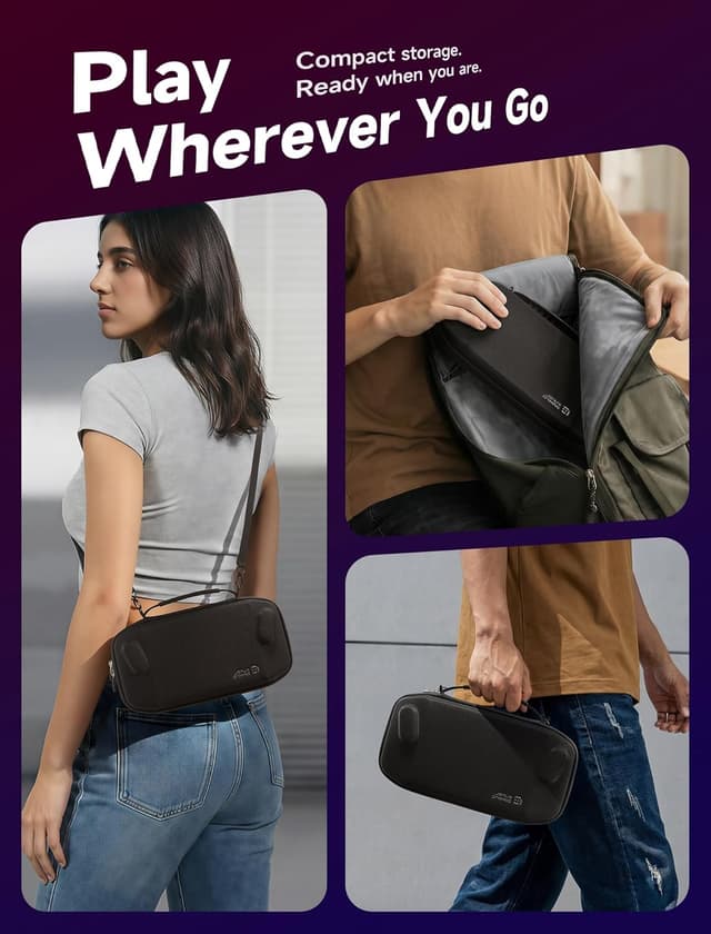 Thumbnail 6 de JSAUX Slim Reisetasche für Lenovo Legion Go 8 Karten