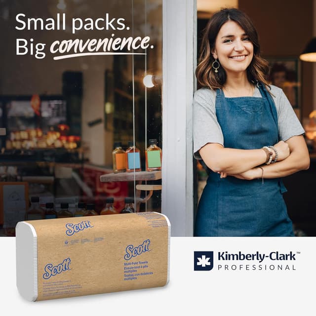 Detalle de Scott Universal Multifold Towels 9.2x9.4