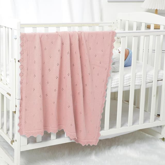 Thumbnail 3 de Hadetoto Baby Blanket 100% Cotton Knit