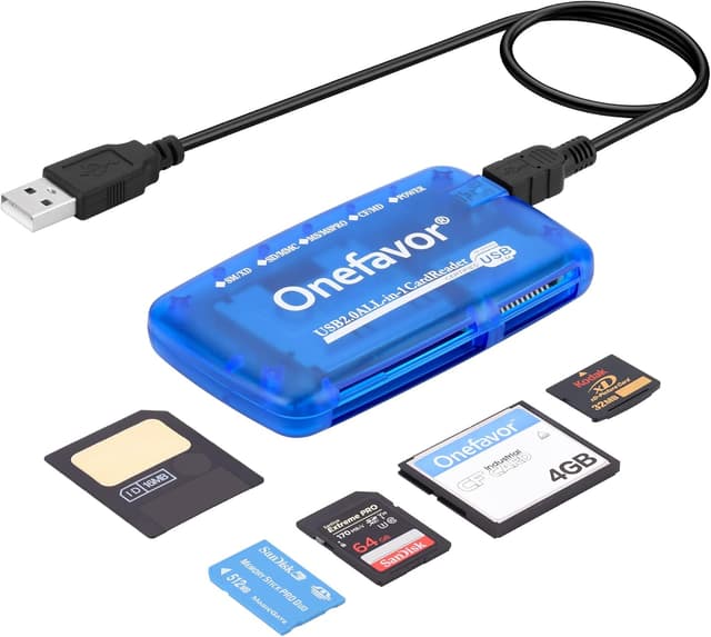 Detalle de Lecteur de cartes Onefavor SmartMedia USB
