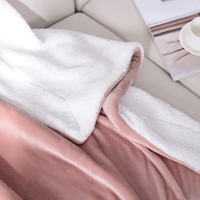 Thumbnail 3 de SOCHOW Couverture double face 220x240 Gris rose